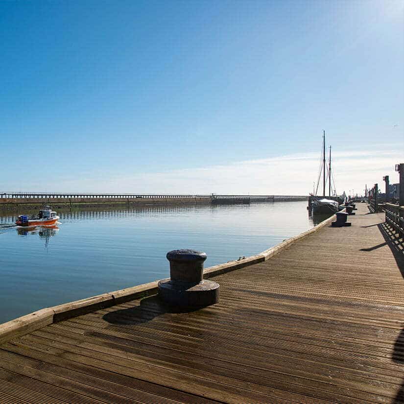 Blyth is a historic port 