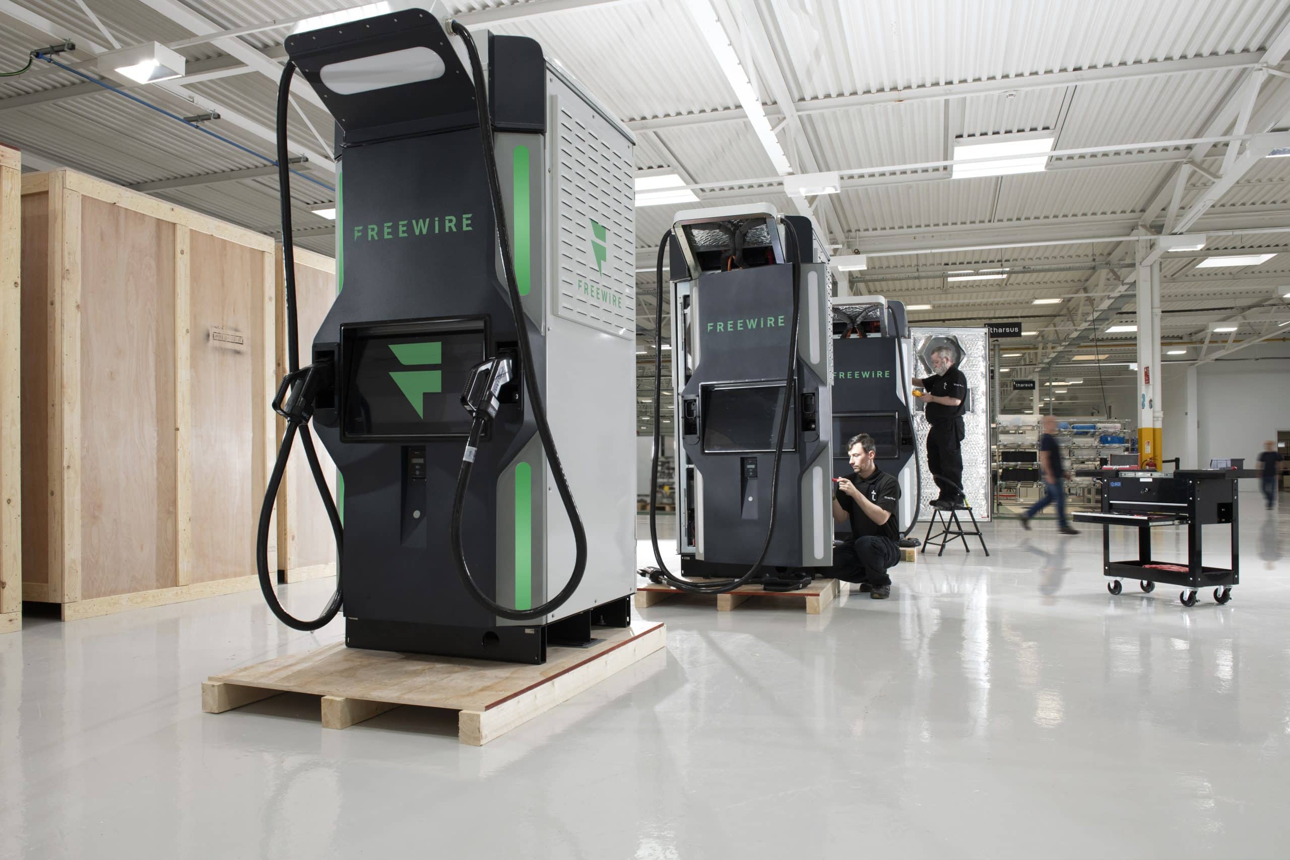 Manufacturing FreeWire's EV Charging units at Tharsus