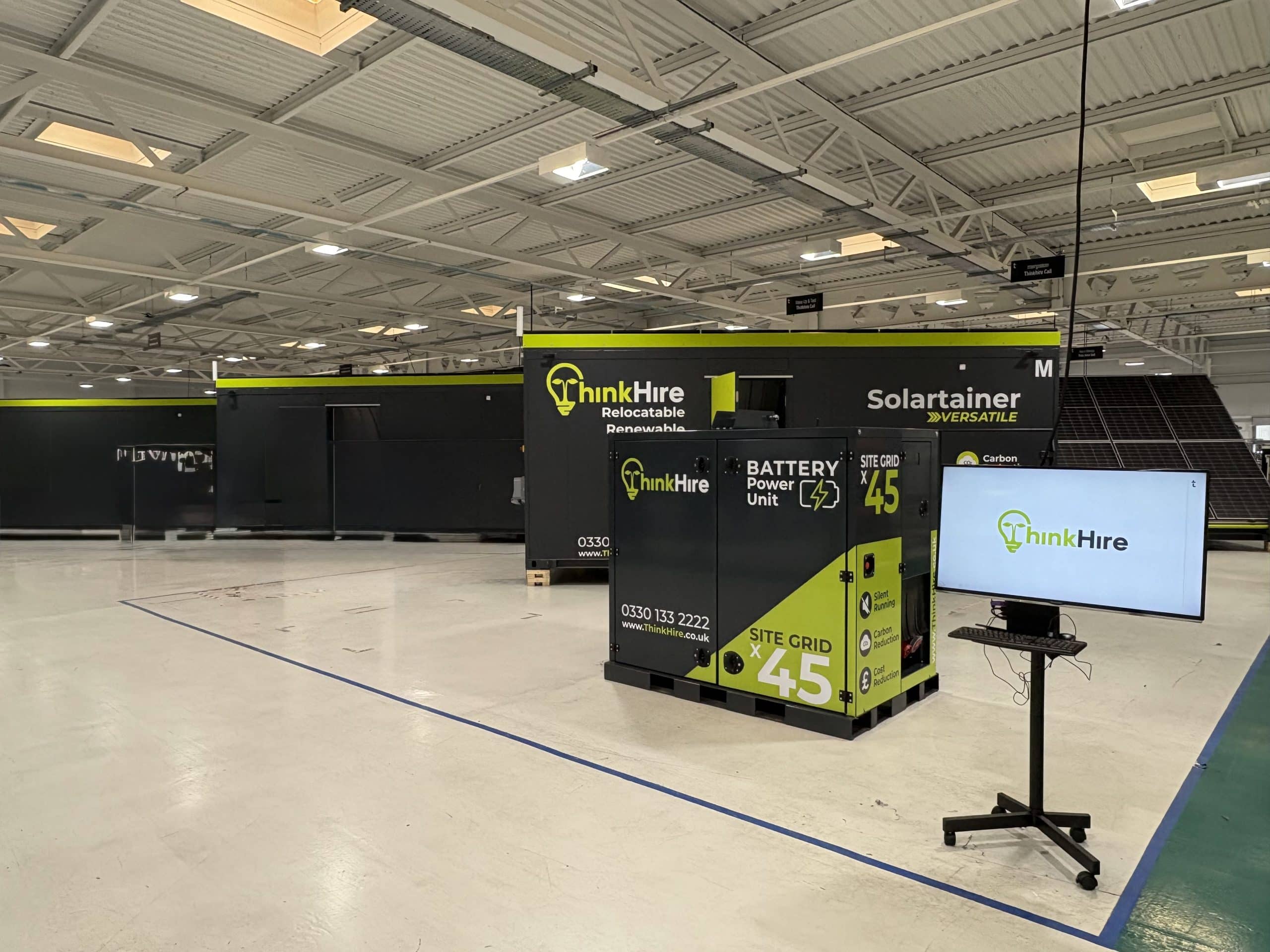 Manufacturing Think Hire’s Solartainer Versatile range
